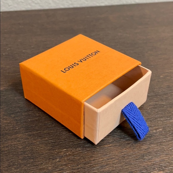 Louis Vuitton small gift box jewelry 2.5” orange